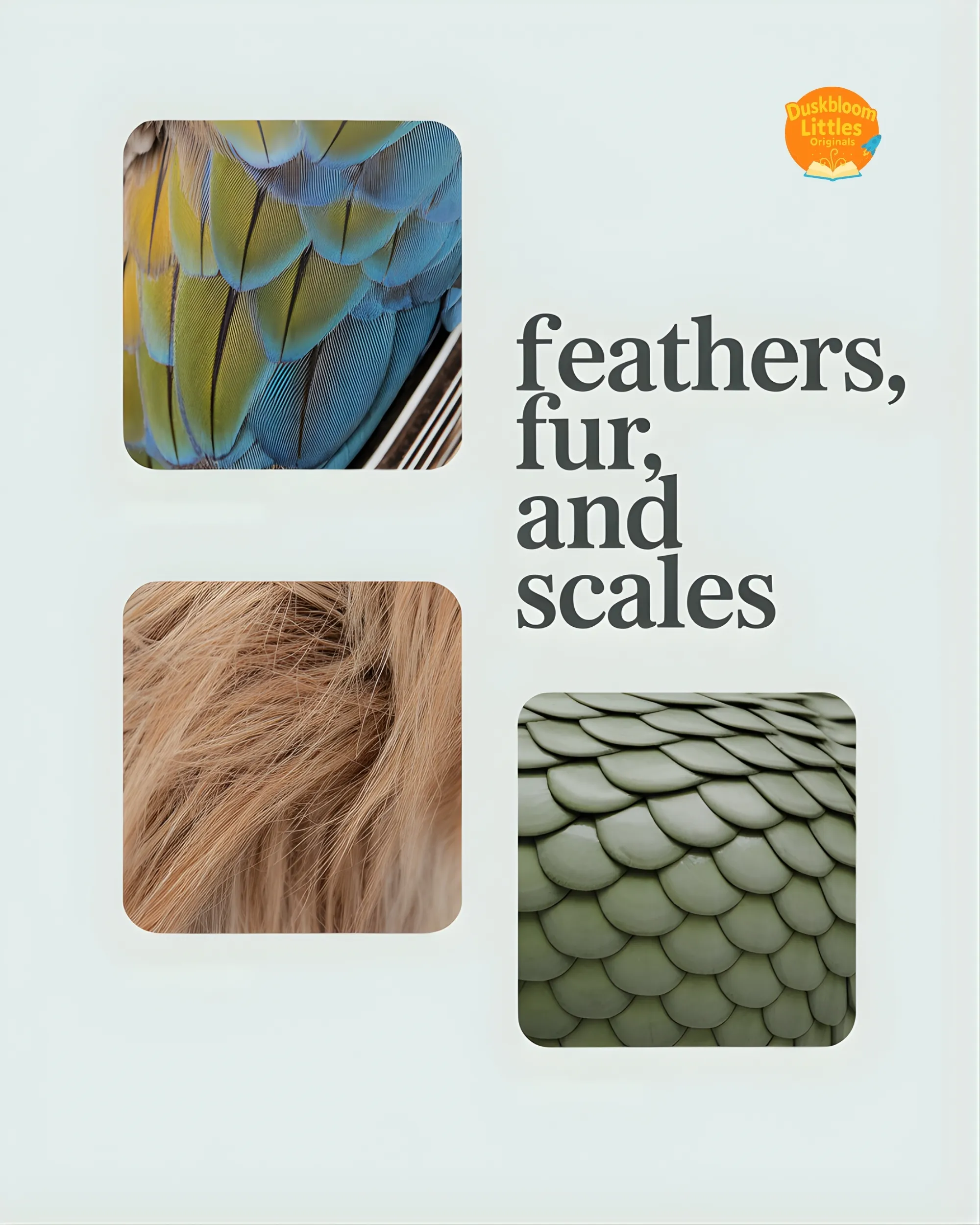 Feathers, Fur, and Scales